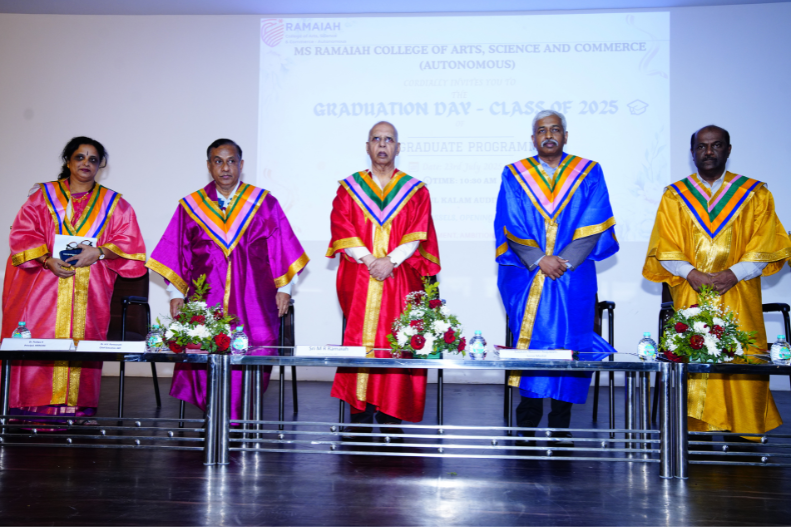 pg-graduation - Ramaiah College of Arts, Science and Commerce